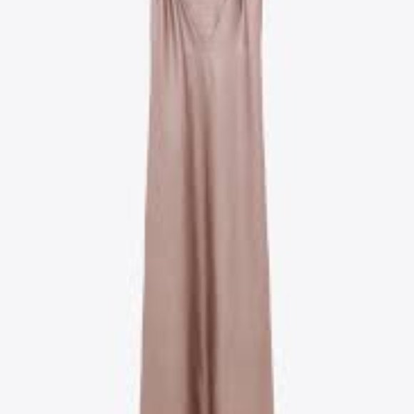 Zara NWT Dusty Pink Dress - Picture 4 of 7